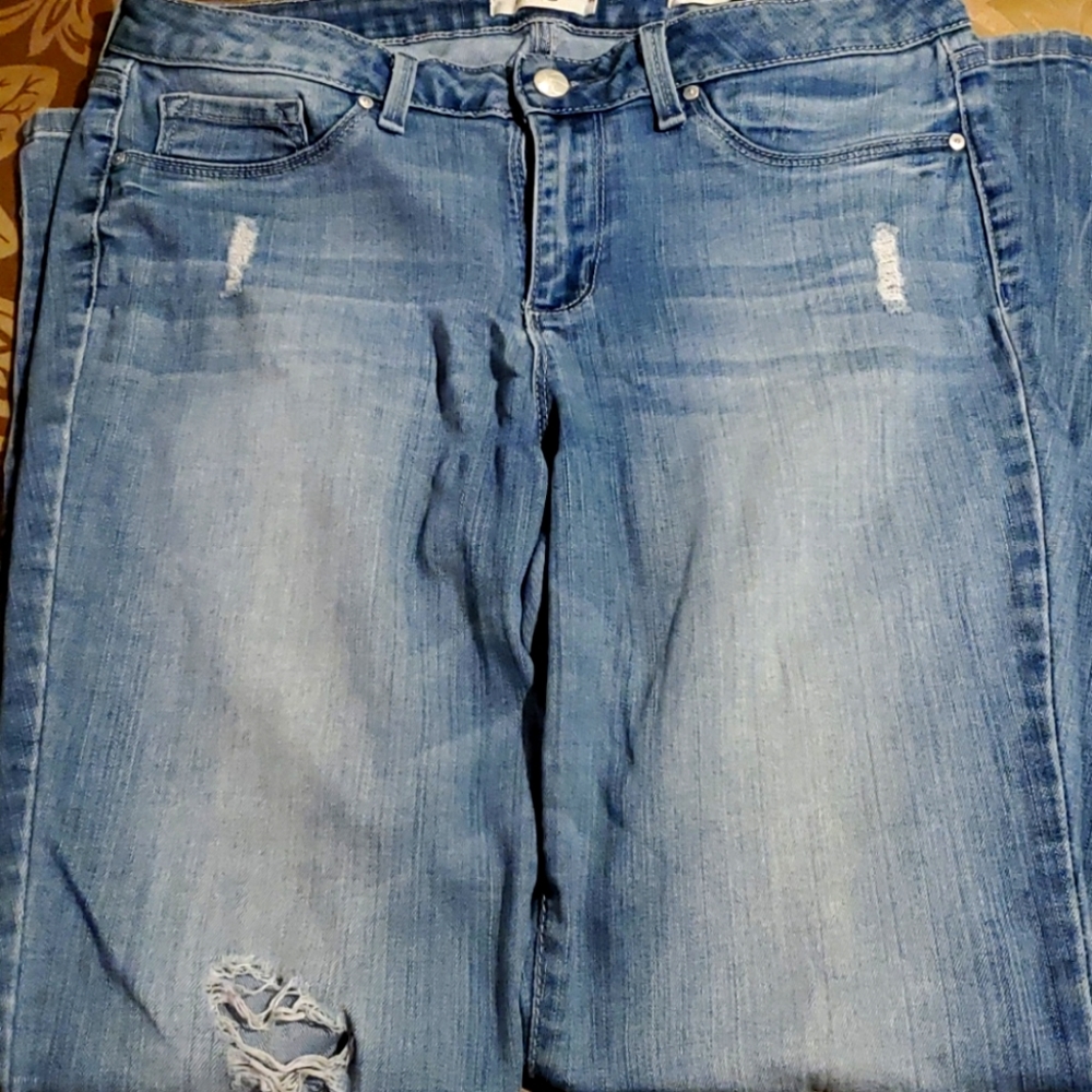 Jessica Simpson Super Skinny Distressed Jeans s